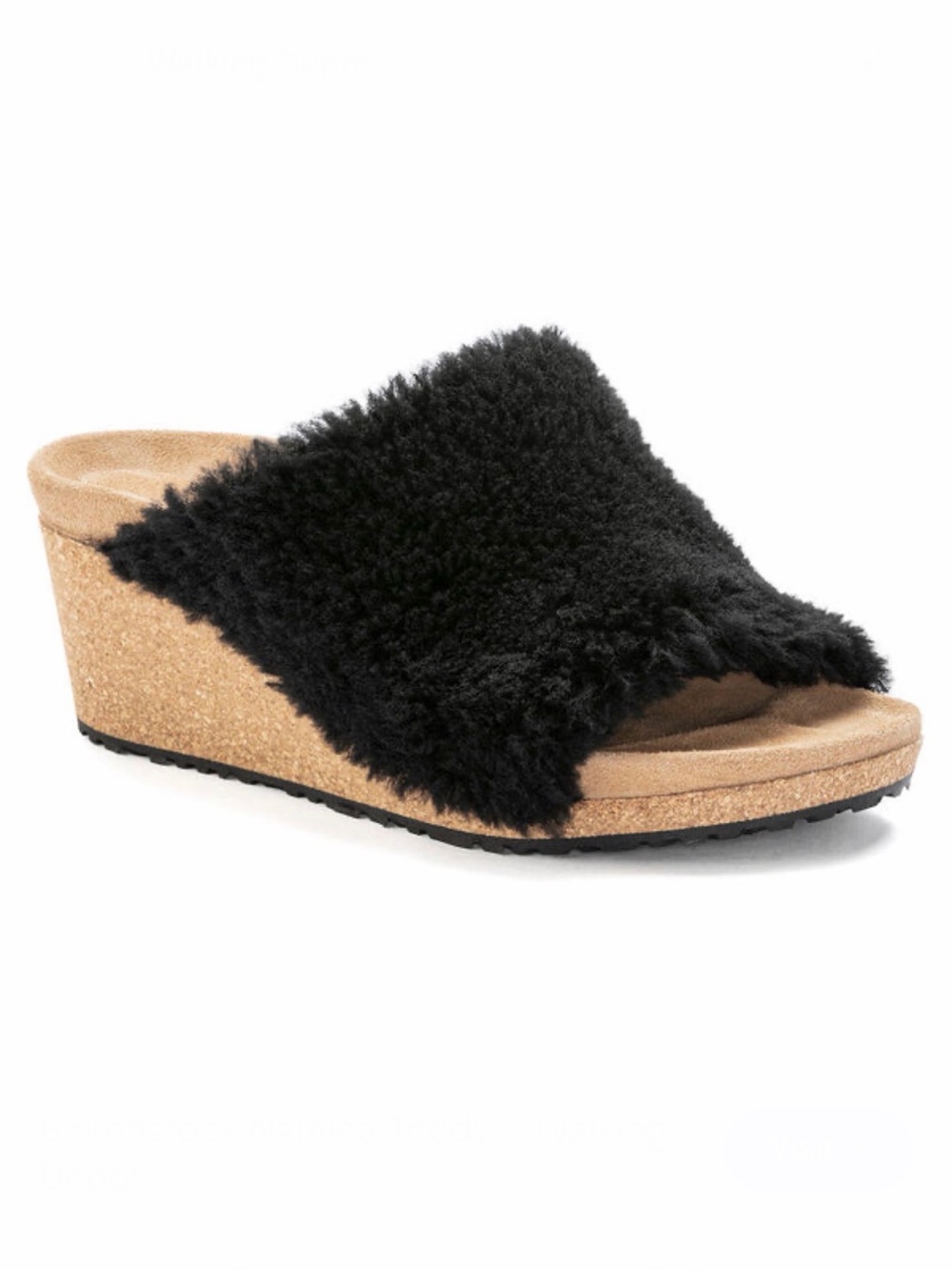 Birkenstock Papillio Namica Teddy sandals wedges size 10